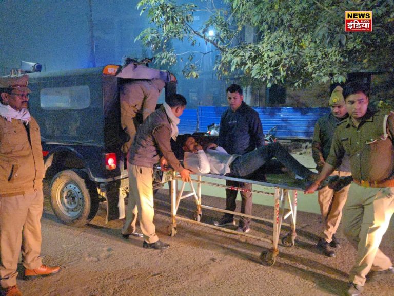 UP News: Encounter of the killer of student leader Vishal Singh in Deoria… shot in the leg
