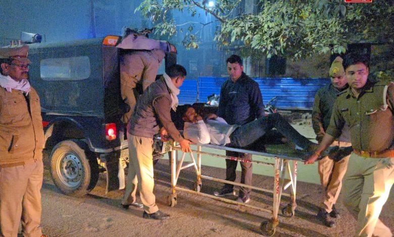 UP News: Encounter of the killer of student leader Vishal Singh in Deoria… shot in the leg