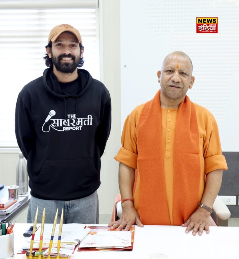 Vikrant Massey met CM Yogi: Film actor Vikrant Massey made a courtesy visit to CM Yogi's official residence, in which many issues were discussed