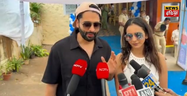 Maharashtra Assembly Election 2024: Rakul Preet Singh casts vote with husband Jackie Bhagnani, says 'It is your right'