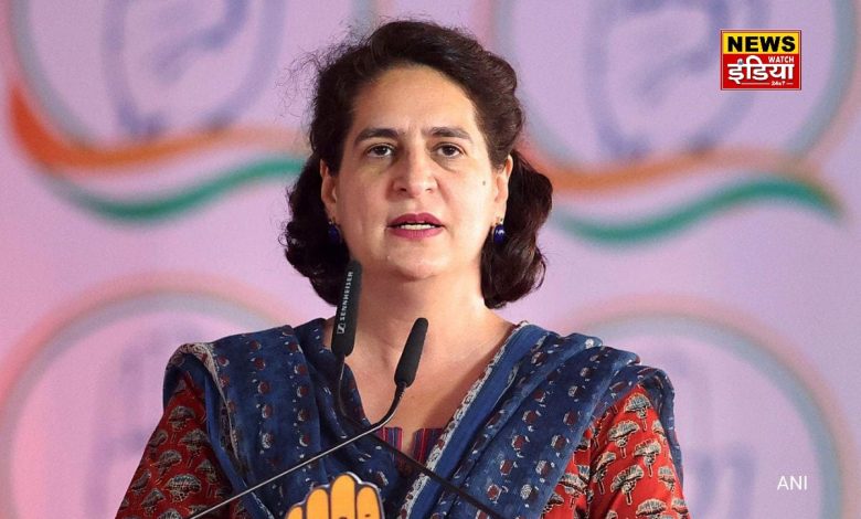 UP Sambhal Violence News: Priyanka Gandhi raised questions on the attitude of UP government regarding the violence in Sambhal