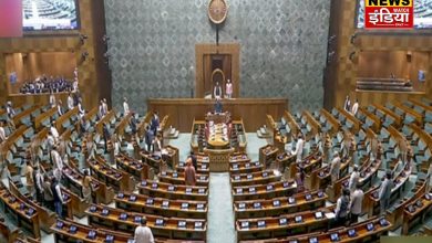 Parliament Winter Session: There was a lot of uproar on the first day of Parliament, proceedings of both the houses adjourned till 27 November