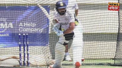 IND Vs AUS 1st Test: Double pressure on captain Rohit Sharma as soon as he reached Perth, started preparing for the pink ball test