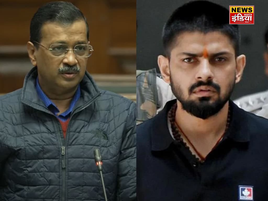 Arvind Kejriwal: Arvind Kejriwal targeted BJP by taking the name of Lawrence Bishnoi