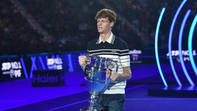 ATP Finals: Sinner awarded 'most special' ATP year-end No. 1 trophy in Turin