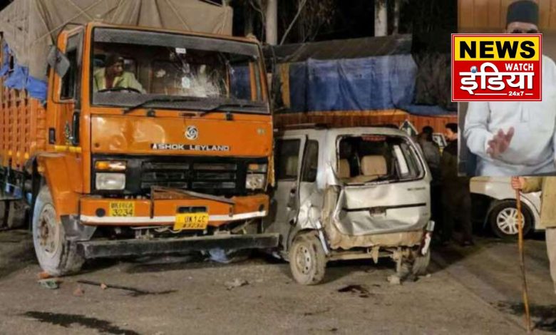 Horrific road accident in Rishikesh: Uncontrolled truck hits several vehicles, two including UKD leader Trivendra Panwar killed