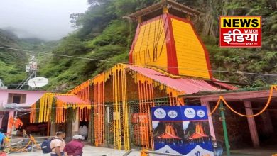 The doors of Yamunotri Dham are closed for winter, darshan of Mother Yamuna will be held in Kharsali village for six months.