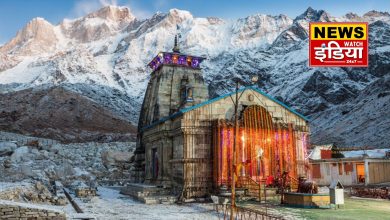 View of Kedarnath Dham after the closure of the gates: The Dham has become sparkling clean due to the special attention of the administration and the cleaning campaign