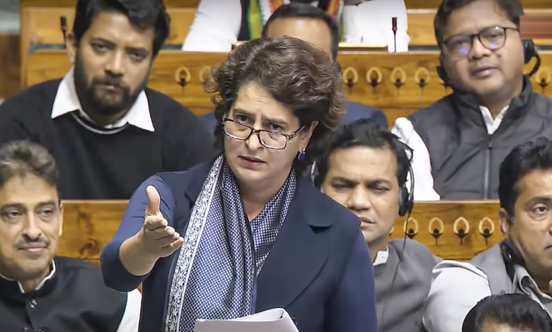 One Nation One Election: Priyanka Gandhi spoke on One Nation-One Election, this bill is against the Constitution and federalism