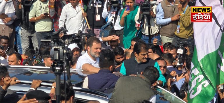 Latest Political News Rahul Gandhi's visit to Sambhal! People's grief on the path of politics, heat of summer, traffic jams, and angry common people
