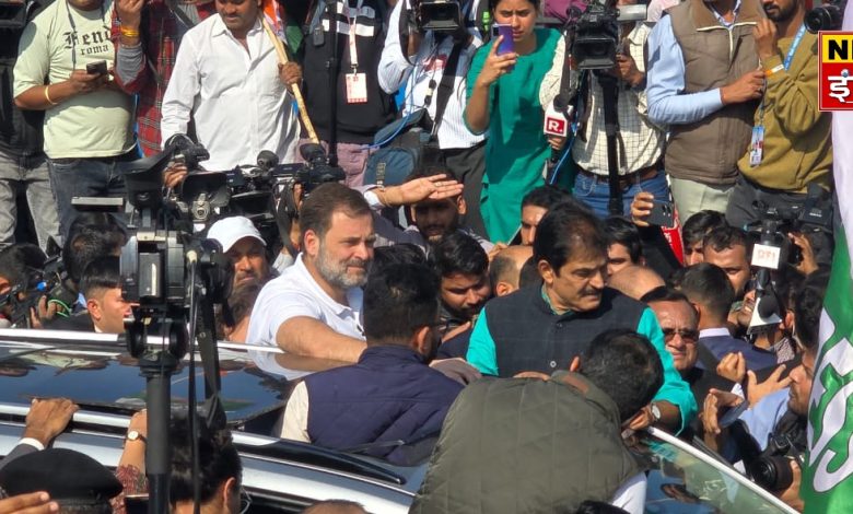 Latest Political News Rahul Gandhi's visit to Sambhal! People's grief on the path of politics, heat of summer, traffic jams, and angry common people