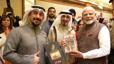 PM in Kuwait: Prime Minister meets translator and publisher of Mahabharata and Ramayana in Arabic language