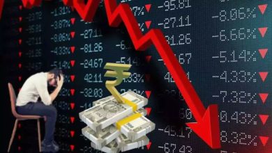 Stock Market Crash: Indian stock market crashed due to a decision of America