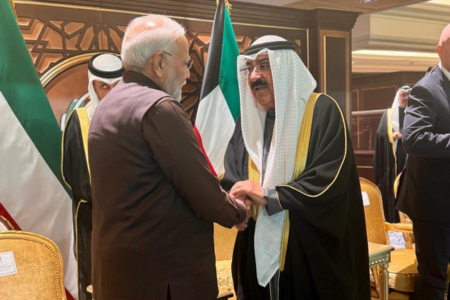 PM Modi Kuwait Visit: PM Modi participated in the opening ceremony of the Arabian Gulf Cup, met the Emir of Kuwait