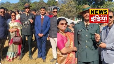 Pithoragarh's Priyanshu Kharkwal and Nipun Khadayat became army officers, festive atmosphere in the area