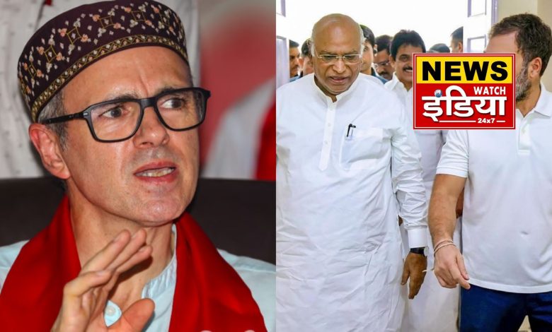 Congress's allegations on EVM: Omar Abdullah reactedCongress raised questions on EVM