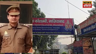 UP Ghaziabad News: A symbol of honesty and dedication, SO Sandeep Kumar Singh took charge of Kaushambi police station