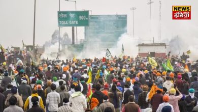 UP Ghaziabad News: Farmers march towards Delhi! Tension between government and police, main demand of farmers, right to build house with 10% share