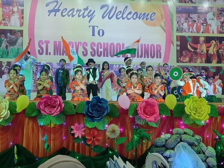 UP Bijnor News: Two-day kindergarten annual evening program at St. Mary's School