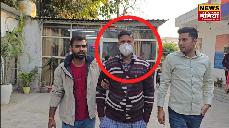 UP Ghaziabad News: Anti-corruption team nabs traffic TSI at corruption den! Traffic sub-inspector arrested while taking bribe