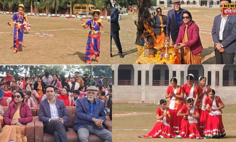 UP Bijnor News: Five-day sports competition of Bijnor Public School concludes