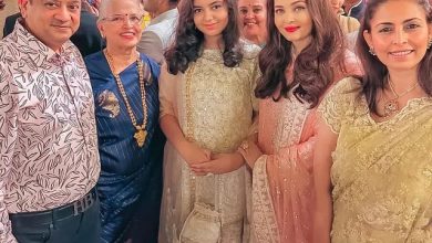 Latest Entairtainment News: Aaradhya went to the wedding with Aishwarya Rai, Big B's granddaughter spread her charm in a desi look, fans were impressed by the twinning of mother and daughter