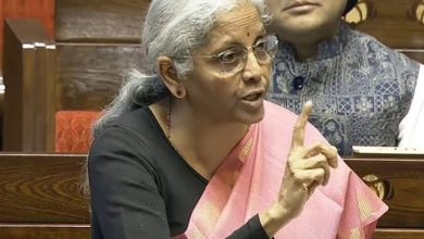 Parliament Winter Session: Laws to save the chair… Nirmala Sitharaman fiercely targeted Congress in Rajya Sabha