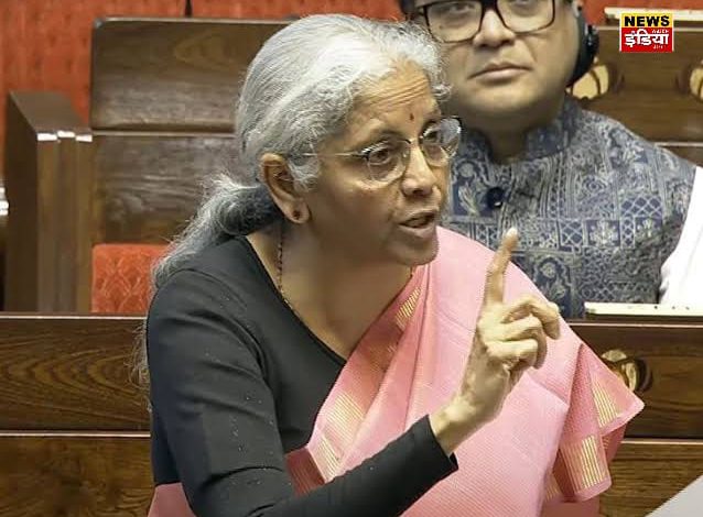 Parliament Winter Session: Laws to save the chair… Nirmala Sitharaman fiercely targeted Congress in Rajya Sabha