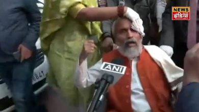 BJP V/S Congress: Rahul Gandhi pushed…..BJP MP badly injured, uproar ensued!