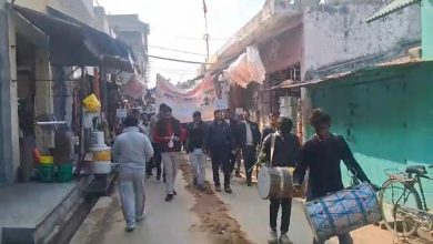 UP Bijnor News: Be it village or city with drums...electricity department officials came out on the streets