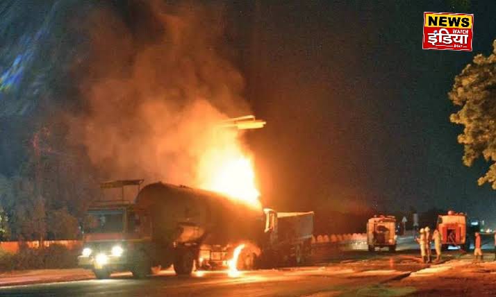 Jaipur Tanker Blast: Vehicles, factory, petrol pump and people….all burnt to ashes, screams all around