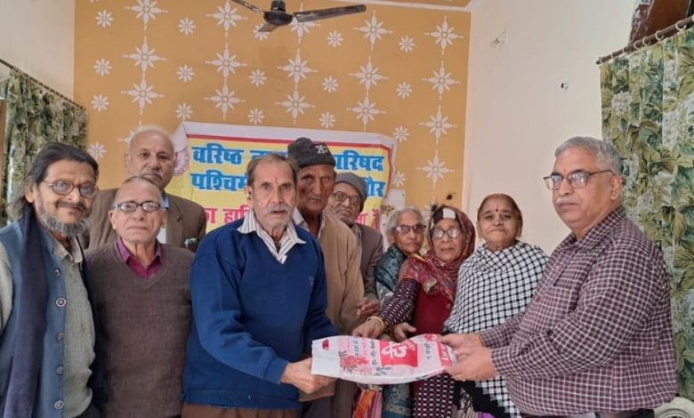 UP Bijnor News: Meeting of senior citizens was organized in Bijnor