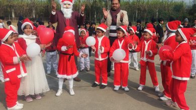 UP Bijnor News: Christmas carnival celebrated in Merita Public School