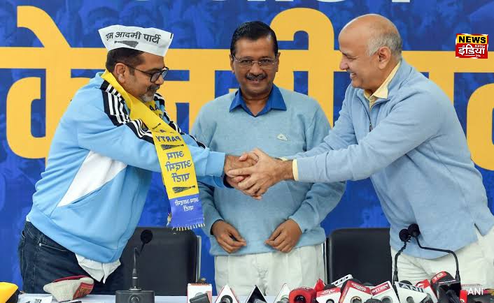 Delhi Assembly Election: AAP fielded Awadh Ojha from Patparganj, Manish Sisodia from Jangpura