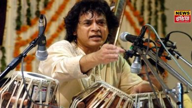 Tabla Maestro Zakir Hussain: He used to create tunes using household utensils, learned to play tabla from his father at the age of 11