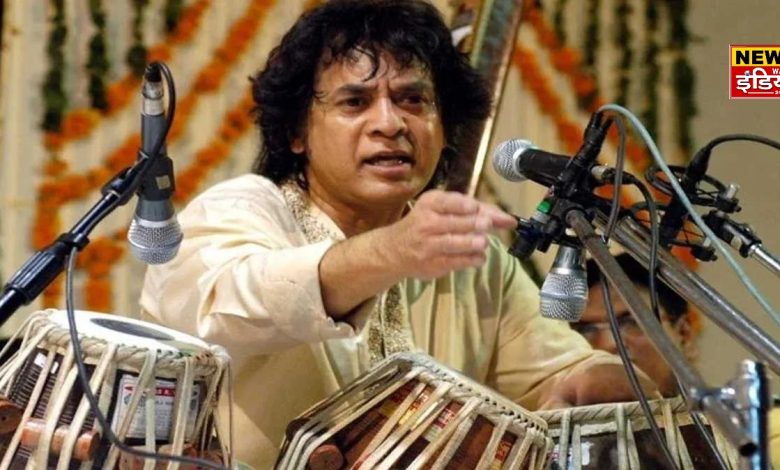 Tabla Maestro Zakir Hussain: He used to create tunes using household utensils, learned to play tabla from his father at the age of 11