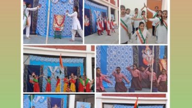 Up Ghaziabad News: On the auspicious occasion of Republic Day, cultural gaiety was seen in Abhyudaya Composite School, children gave an inspiring presentation of patriotic and social messages