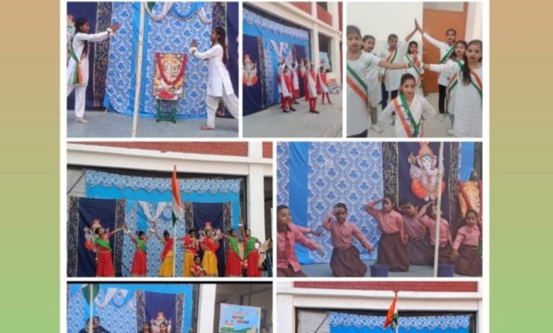 Up Ghaziabad News: On the auspicious occasion of Republic Day, cultural gaiety was seen in Abhyudaya Composite School, children gave an inspiring presentation of patriotic and social messages