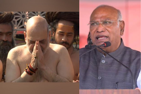 Maha Kumbh 2025: Congress is making fun of the faith of Hindus… BJP on Kharge's statement of taking a dip