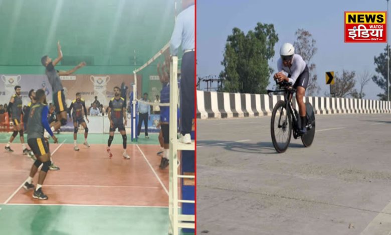 38th National Games: Host Uttarakhand lost to Punjab after a tough fight in volleyball, final of road cycling competition continues