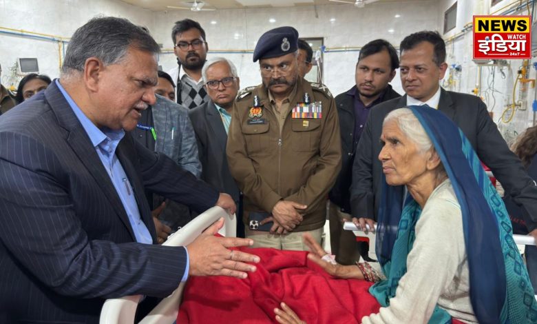 Chief Secretary and DGP met the injured in the hospital, assured all possible help