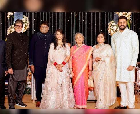 Latest entairtainment News: The entire Bachchan family attended the wedding except Bahurani Aishwarya Rai! Photos surfaced