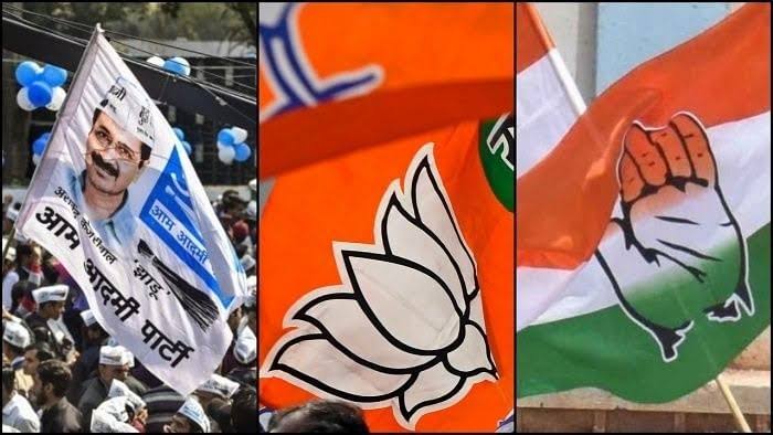 Delhi Assembly Election: There will be a contest between the three parties, will AAP be able to save its seat this time?