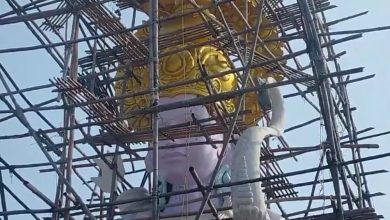 UP Sambhal News: After Ayodhya, now it is Sambhal's turn! 65 feet high statue of Shri Ram built, CM Yogi will inaugurate it soon