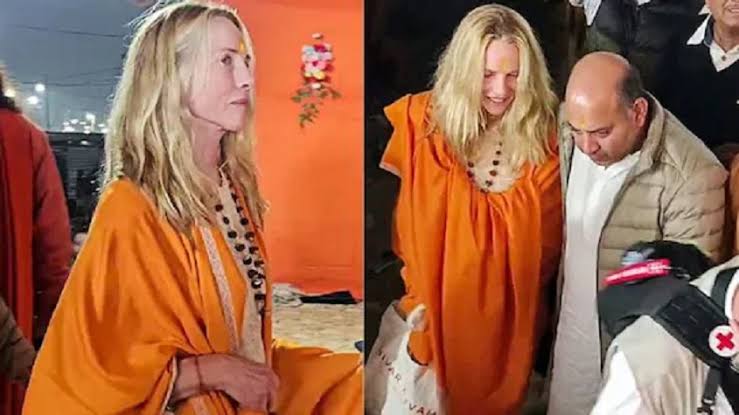 Laurene Powell Hindu Name and Gotra: Apple co-founder attended Maha Kumbh, got a new Sanatani name and Gotra!