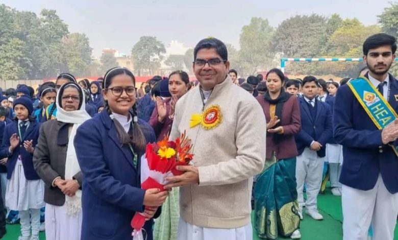 UP Bijnor News: Republic Day celebrated in St. Mary's School