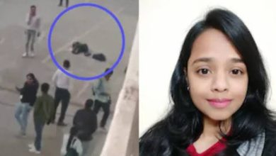 Pune Women Murder: Girl stabbed to death in company parking lot, boy kept roaming around with a butcher's knife, watch the horrifying video