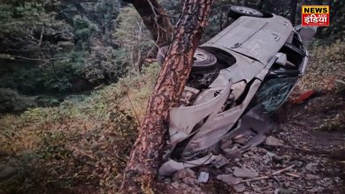 ROAD ACCIDENT IN HALDWANI: Tragic accident on Haldwani-Nainital road: Bike fell from the bridge, two youths died