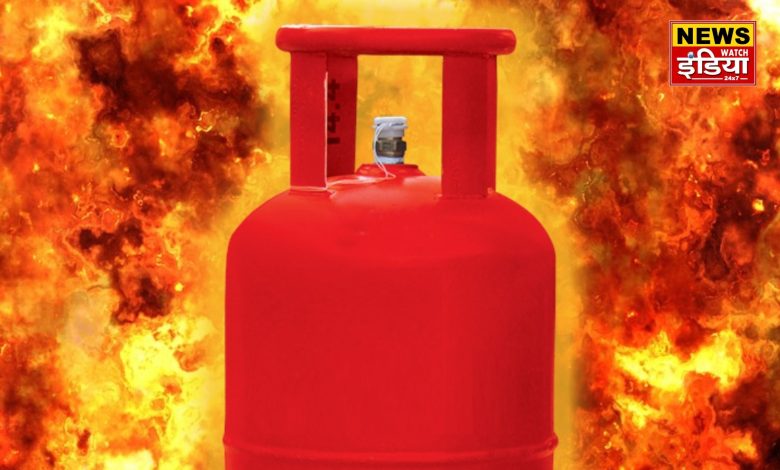 Gas cylinder explosion in Haripur village of Askot causes fire, family homeless, loss of lakhs