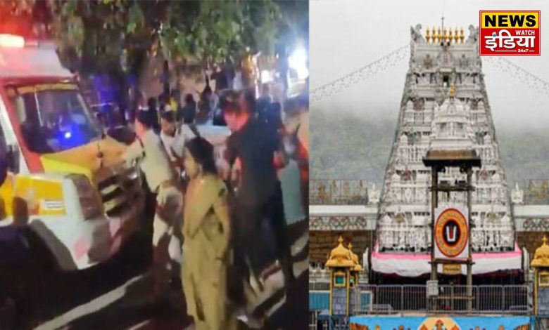 Stampede in Tirupati: 6 devotees killed, several injured